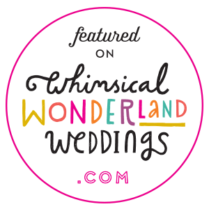 Edinburgh wedding photographer featured on Whimsical Wonderland Weddings